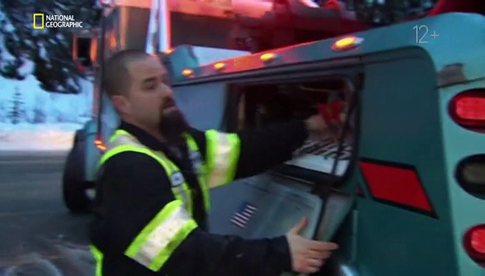 ⁣Шоссе через ад Канада 4 сезон 2 серия. Спасённые на повороте / Highway Thru Hell (2016)