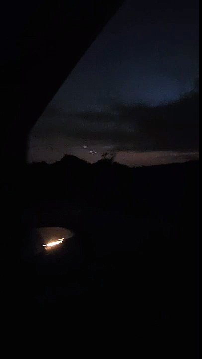 UFOs in Houston, Texas, USA - November 4, 2016.