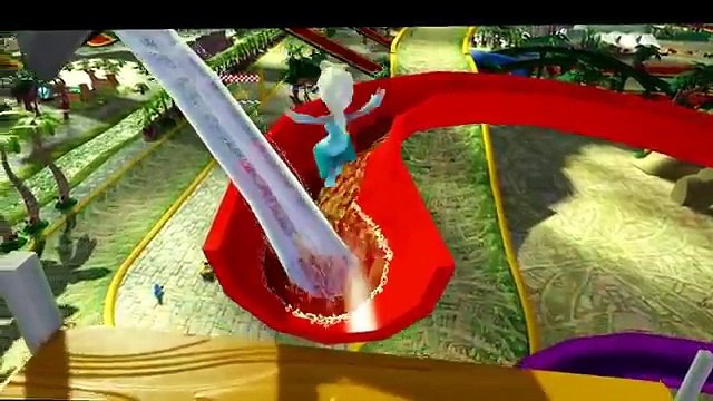 Принцессы Эльза и Анна Холодное Сердце Веселые приключения на слонах , мультик игра для детей