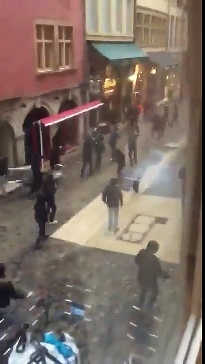 HOOLIGANS LYON AGAINST ULTRAS BASTIA 5.11.2016