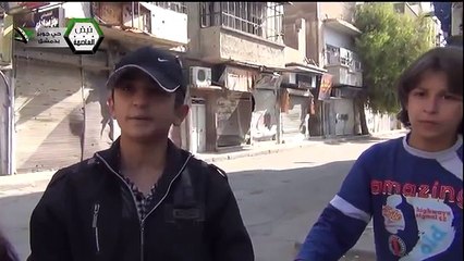 Syrie - L'incroyable résilience de ces enfants après avoir échappé à la mort.