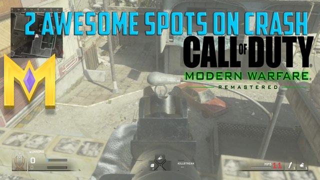 Call Of Duty: Modern Warfare Remastered - 2 AWESOME Spots On Crash - COD MW Remastered Glitches