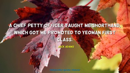 Jack Adams Quotes