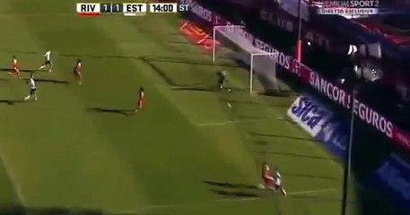 Auzqui goal - River Plate vs  Estudiantes 1-1 - Primera Division - 05-11-2016