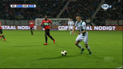 Tom van Weert Goal HD - Nijmegen 0-1 Groningen - 05-11-2016