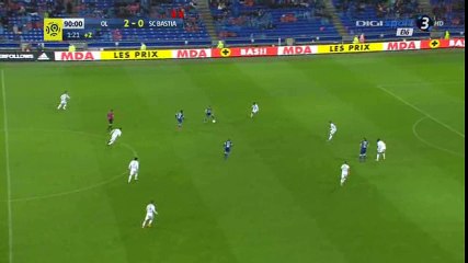 Enzo Crivelli Goal HD - Lyon 2-1 Bastia - 05-11-2016