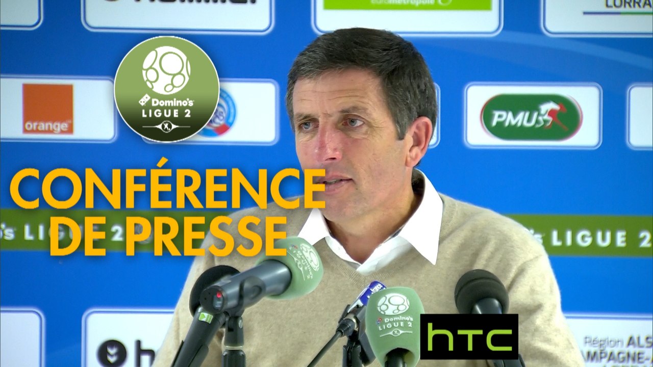 Conférence de presse RC Strasbourg Alsace - Sta...