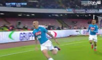 Marek Hamsik Amazing Goal - Napoli 1-0 SS Lazio - (05/11/2016)