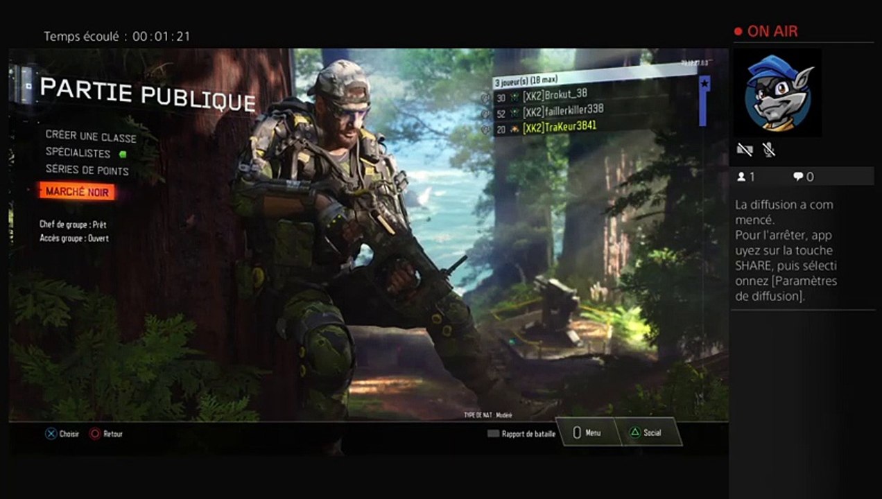 Diffusion PS4 en direct de TraKeur3841