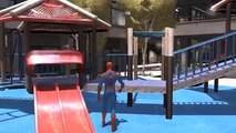 Spiderman danse avec Flash McQueen Disney cars 2 | Dessin animé pour enfant