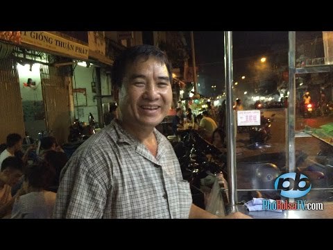 Gặp lại ông Giáp bán bò bía tươi, trên đường Cô Giang, khu phố Tây, Sài Gòn