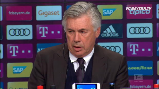 Bayern unlucky not to win - Ancelotti