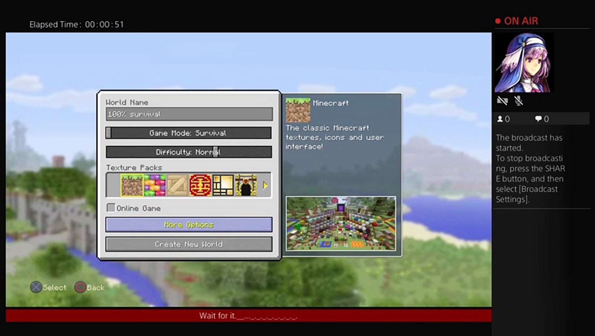 Minecraft pure 100% survival (7)