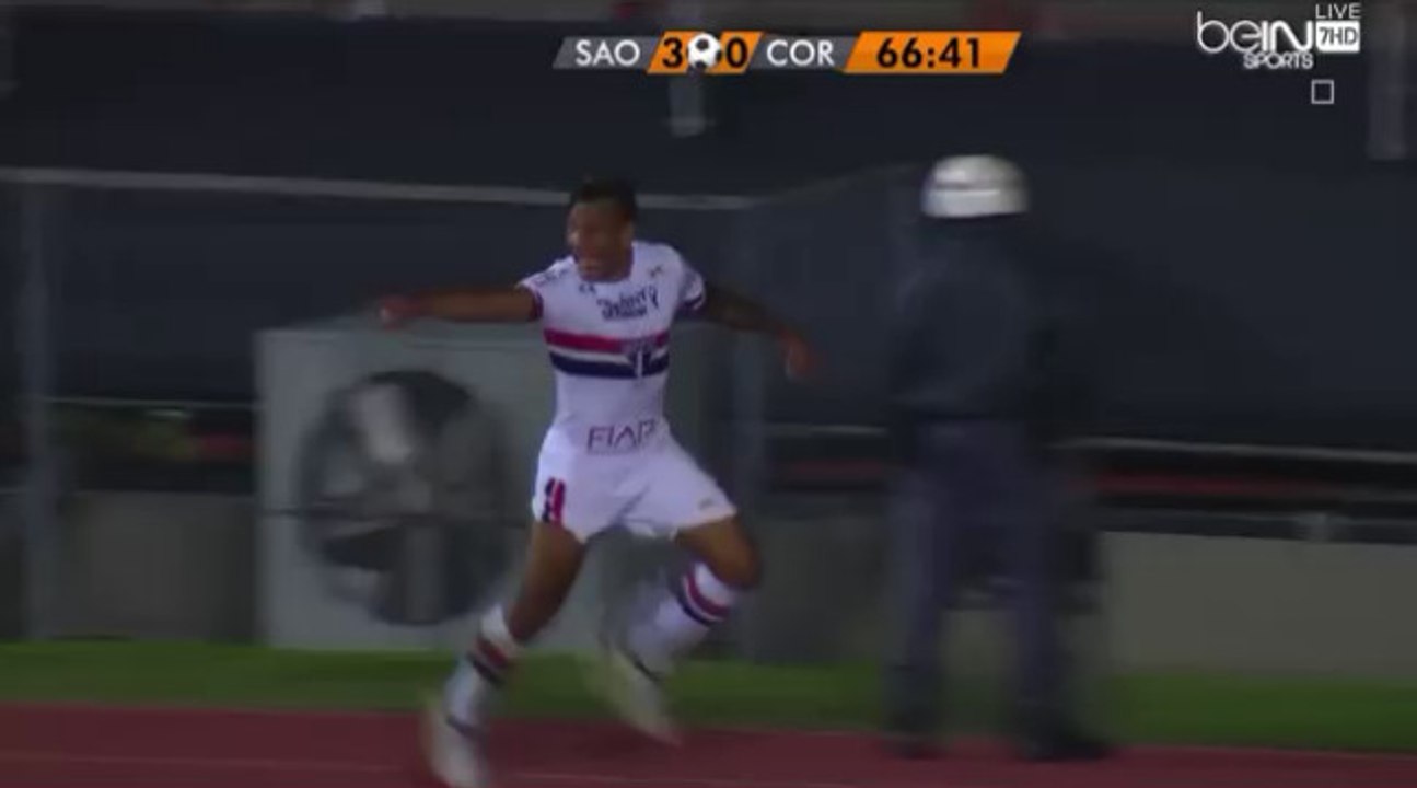 Andres Chavez Golaaaaaaazo , Goal -  Sao Paulo Futebol Clube 3-0  Paulista Corinthians - (05/11/2016)