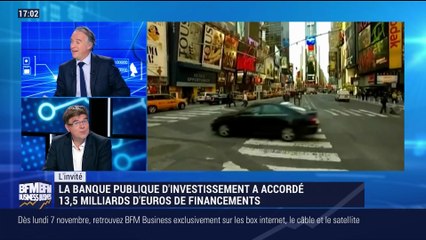 La banque publique d'investissement a accordé 13,5 milliards d'euros de financements - 05/11
