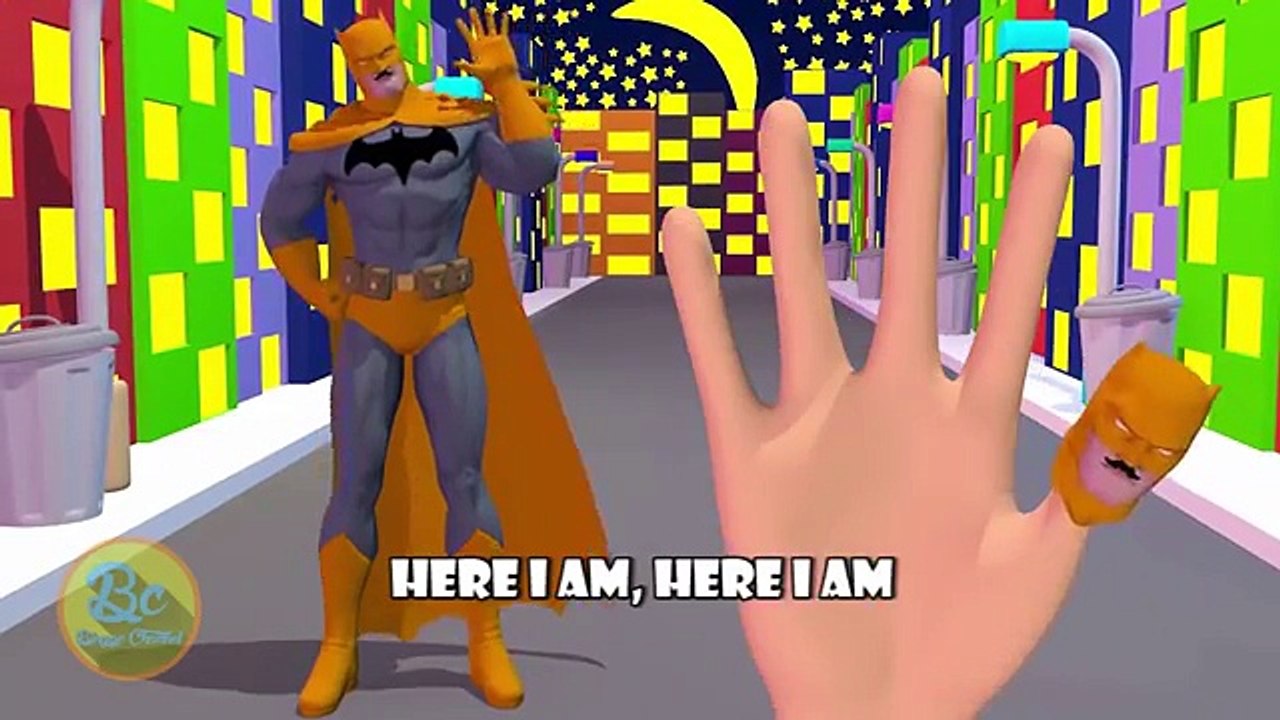 Collection The Super Heroes Finger Family | Nursery Rhymes | 3D Animation In HD From Binggo Channel