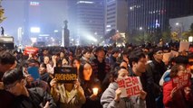 مظاهرات تطالب باستقالة رئيسة كوريا الجنوبية