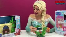 Peppa Pig Toys New 2016- Peppas Tower   Castle   George Dragon – Elsa in Real Life Toys Review