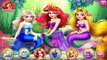 Disney Princess Elsa Rapunzel | Ariels Mermaid Birthday Party | Baby Princess Games