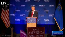 La vidéo de Donald Trump évacué cette nuit en plein meeting par les services secrets à Reno