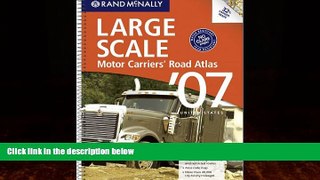 Books to Read  Rand McNally Large Scale Motor Carriers  Road Atlas  Best Seller Books Most Wanted