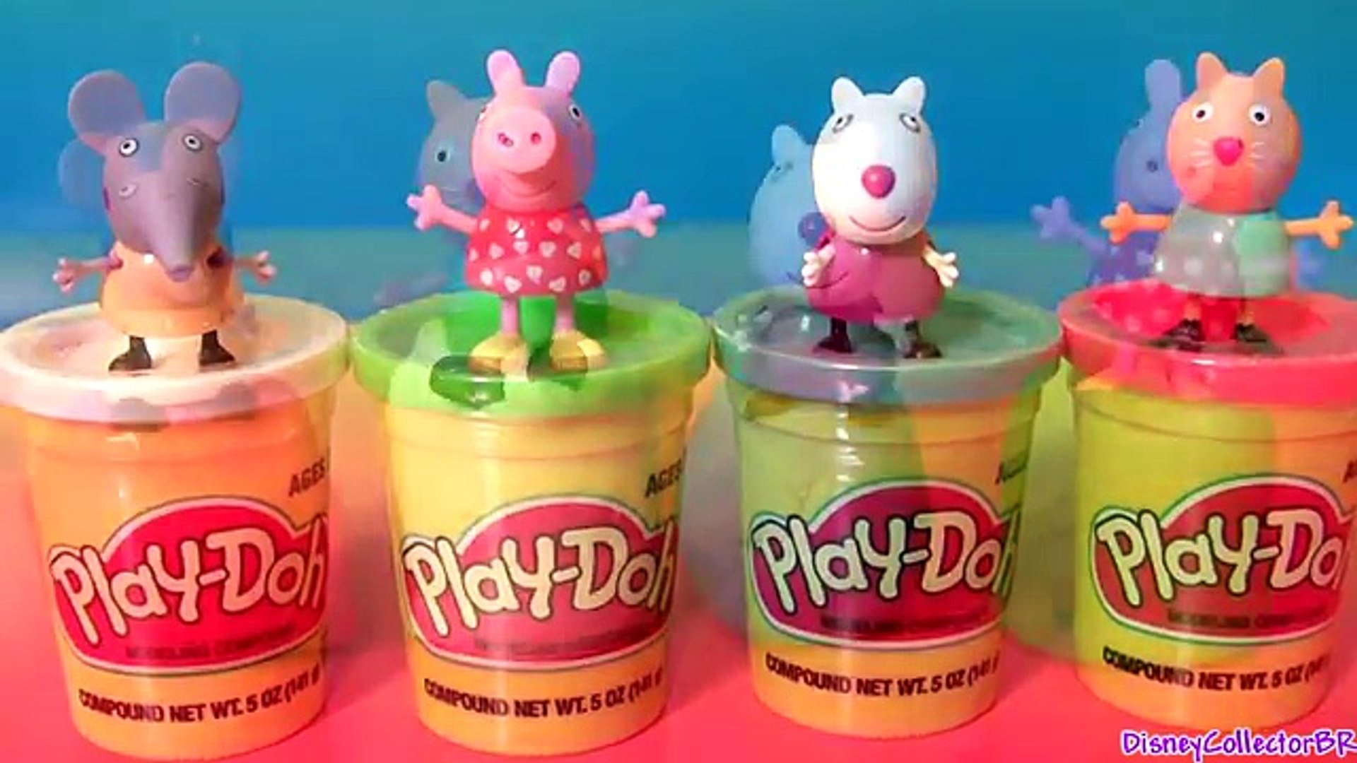 peppa pig eggs play doh
