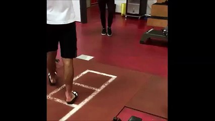 Boa disposição entre Jonas e Salvio antes do clássico