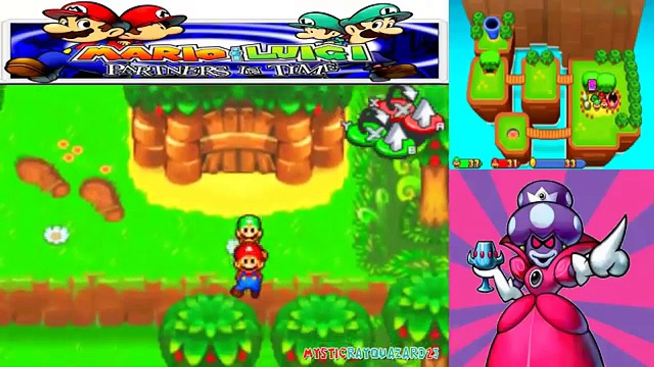 Mario & Luigi: Partners in Time - Gameplay Walkthrough - Part 12 - Yoob the Yoshi Shroob [NDS]