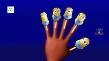 Minions Cake Pops | Finger Family Nursery Rhyme | Minions cartoon Daddy Finger Song
