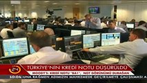 Moodys Türkiyenin kredi notunu düşürdü