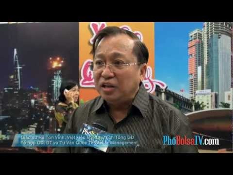 Nói chuyện với GS ngành Quản Trị Kinh Doanh Hà Tôn Vinh, Việt kiều từ Hoa Kỳ