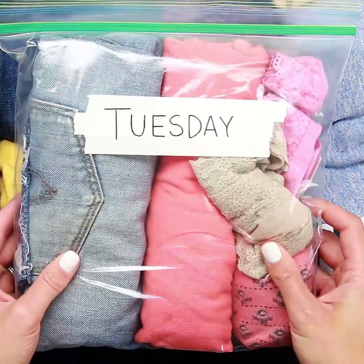 10Space-Saving Packing Hacks