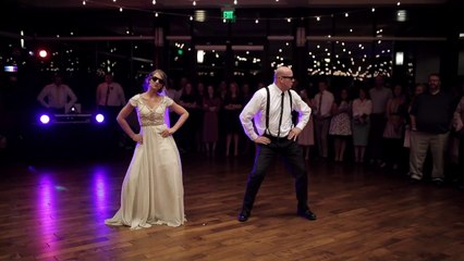 Le jour de son mariage, elle danse avec son père…La vidéo devient rapidement virale !