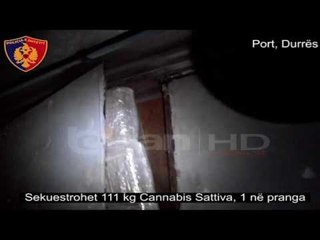 KAPET 111 KG MARIJUANE NE PORTIN E DURRESIT