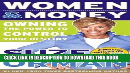[PDF] FREE Women   Money: Owning the Power to Control Your Destiny [Download] Full Ebook