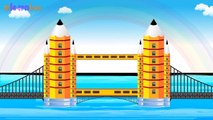 London Bridge is Falling Down Nursery Rhyme with Lyrics - Children Rhyme Song