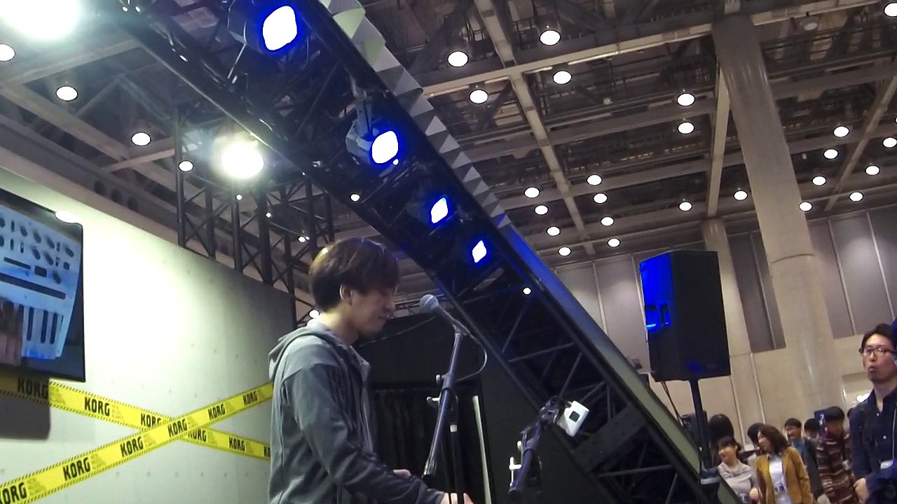 KORG monologue Demo by KORG at Gakki fair 2016, Tokyo