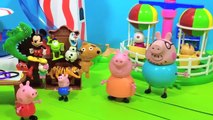 Peppa Pig English Toys Episode - Peppa Pig New new Funfair Toys Video - Daddy Pig Gets Stuck!
