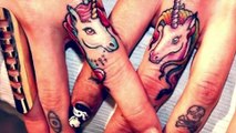 Modèles tatouage licorne