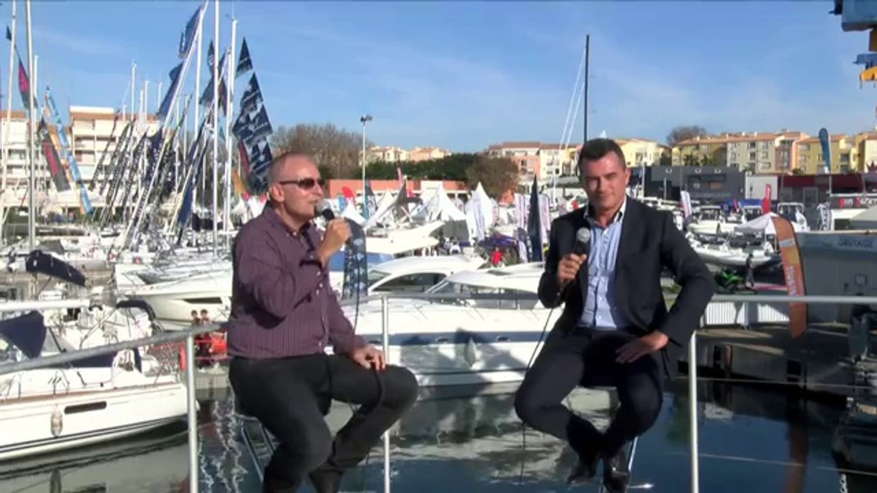 Thierry Lefranc reçoit Gilles d'Ettore, maire d'Agde-Le Cap d'Agde