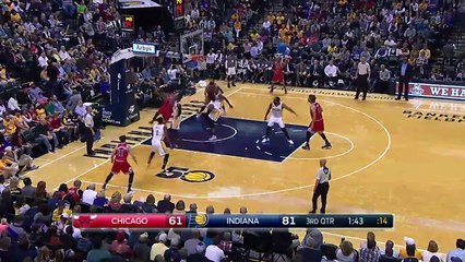 Paul George Ejected for Kicking the Ball at a Fan  Bulls vs Pacers  Nov 5  2016-17 NBA Season