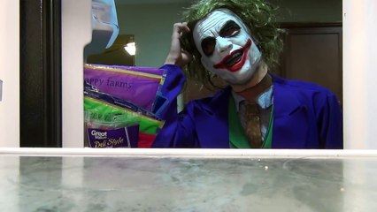 JOKER VS WEREWOLF IN REAL LIFE !! JOKER VS SPIDERMAN Freak Vampire Toys Elsa Superhero Halloween Fun