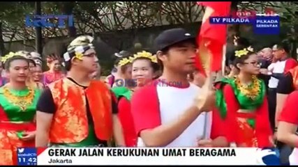 Pascademo 4 November, Gerak Jalan Kerukunan Umat Beragama Digelar