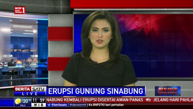 PVMBG: Aktivitas Sinabung Masih Tinggi