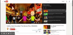 ActivistVictor reacts to Caillou Gets Grounded: The Movie (Full Remake) part 1