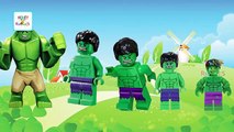 Hulk Cartoon Finger Family Songs | Lego Hulk Daddy Finger Rhymes For Children | Finger Family