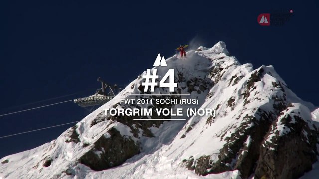 Les plus grosse chutes de Skieurs Freeride - Compilation Freeride World Tour