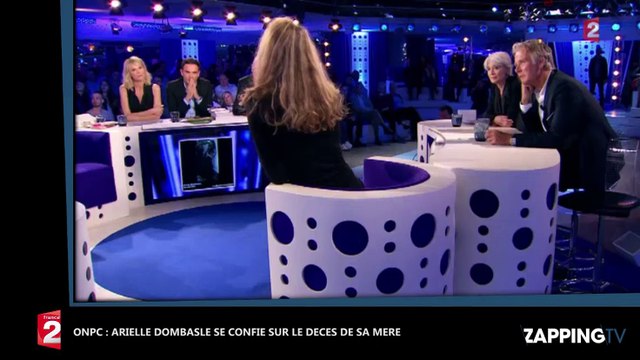 ONPC : Arielle Dombasle se confie sur le décès de ma mère, Je vais vivre la vie de ma mère (Vidéo)