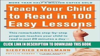 Read Now Teach Your Child to Read in 100 Easy Lessons PDF Book