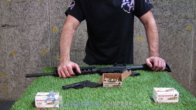 Test des munitions 235 Winchester - 22 LR, Armurerie Auxerre